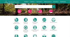 Desktop Screenshot of breckland.gov.uk